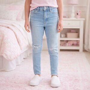 Old Navy Light Blue Ripped Skinny Jeans